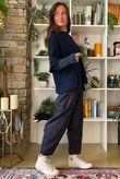 Clemmie Box Knit Navy